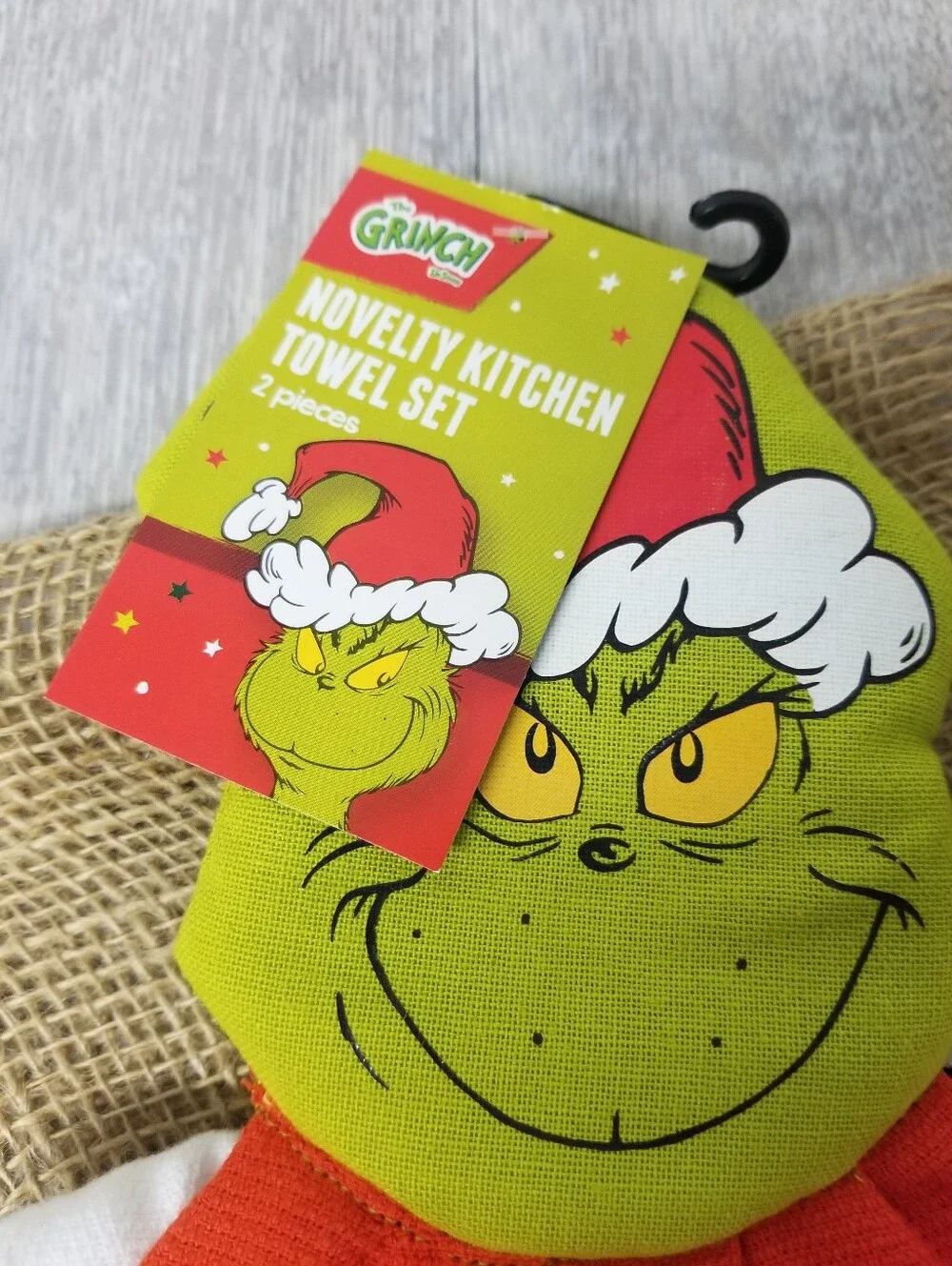 The Grinch Novelty Kitchen Towel Set